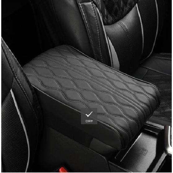 Car Armrest Pad Cover Auto Center Console Box Pu Leather Cushion Mat Universal