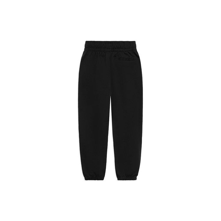 Li Ning Sports Basketball Series Einfarbig Locker Geschnitten Lässige Jogginghose Damen Unterteile Schwarz AKLS368-4