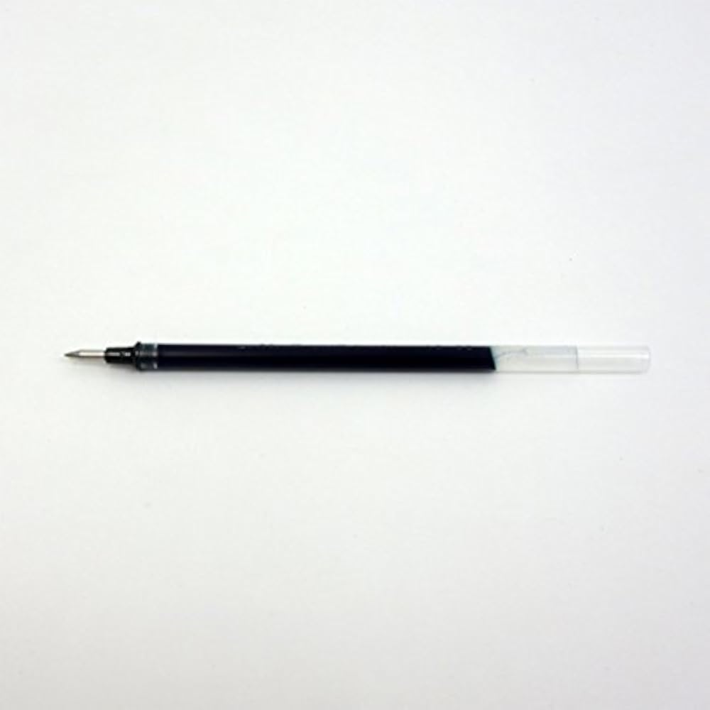 Mitsubishi Pencil Ballpoint Pen Refill Gel Ball Ink 0.38mm Blue Black UMR 1.64, Pack of 10