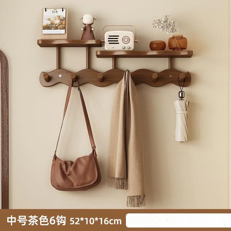 Entrance Door Hanging Clothes Hook, Wall Hanging Entrance Key Storage, Creative Decoration Hook, No Drilling, Wall Mounted Shelf