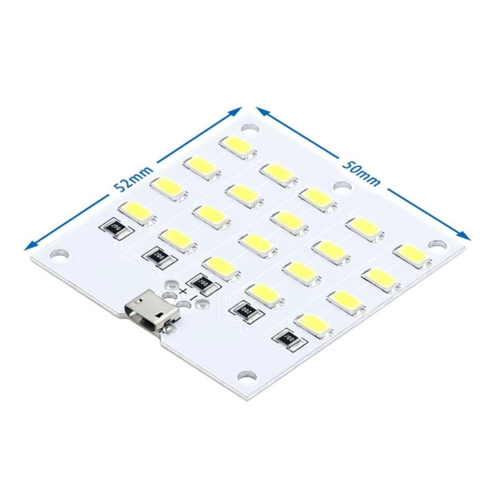 High Quality 8/12/16/20 Beads 5730 SMD LED Panel 430mA~470mA 5V Power LED Lighting Board White Light USB LED Light Power Outage