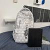 College Style Student Schoolbag Star Printed Large Capacity Backpack