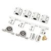 16pcs 8x200mm Rod Linear Motion Guide Rod SC8UU Block Flexible Shaft Coupling  For DIY CNC Machine