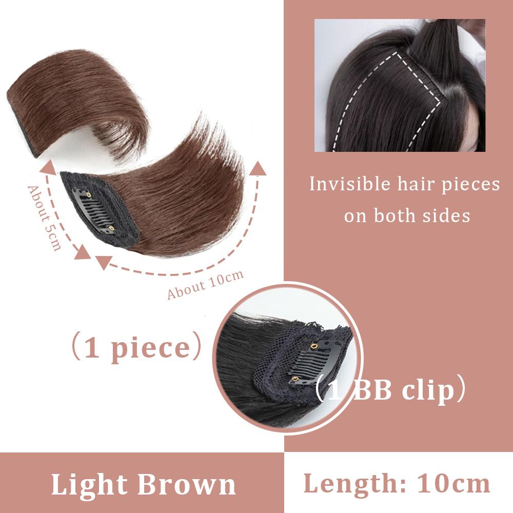 

Bybrana One card подушка для волос объемные волосы черный коричневый невидимый парик из натуральных синтетических волос