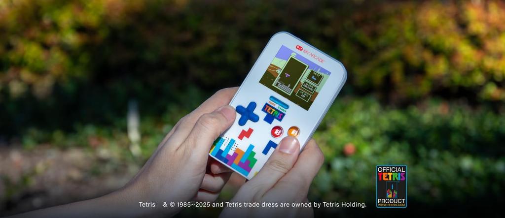 My Arcade Tetris Go Gamer Oficiálně licencovaný videoherní systém s 301 hrami