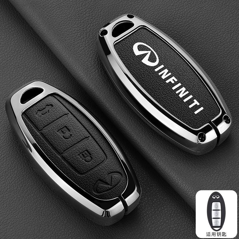 

3 buttons Car Key Shell Case Cover for Infiniti G25 G35 G37 Q50 Q60 Q70 QX55 JX35 QX50 QX60 QX80 Bag Fob Auto Accessories