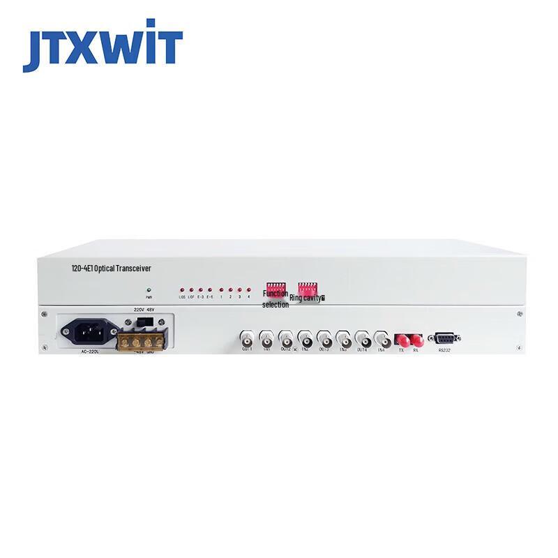 4E1 PDH Fiber Optic Multiplexer