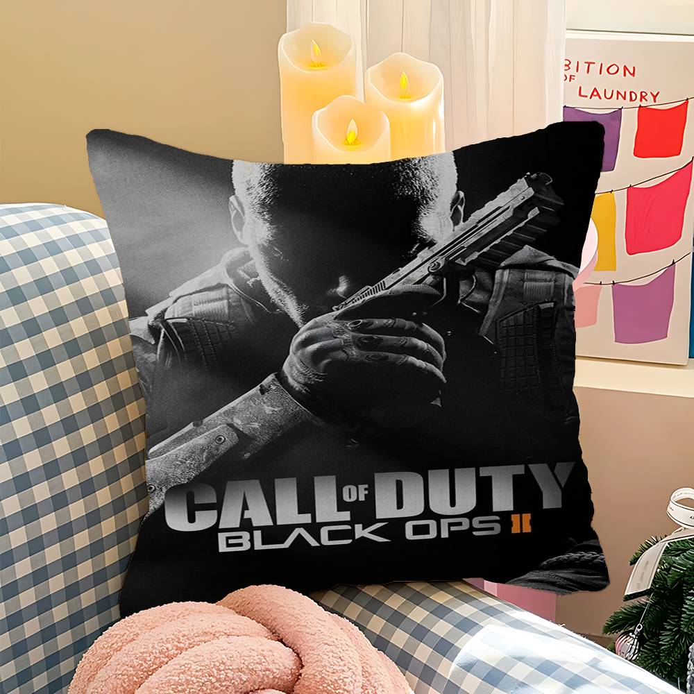 C-Call of Duty Pillowcase toon Gift Cushion Cover Bedroom Home Sofa Chair Seat Decor pillow case