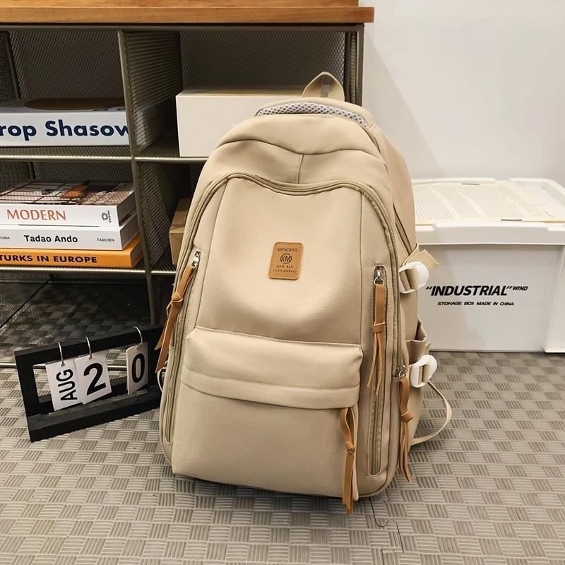 Multifunctional Nylon Travel Backpack With Comfortable Arcshaped Straps Shoulder