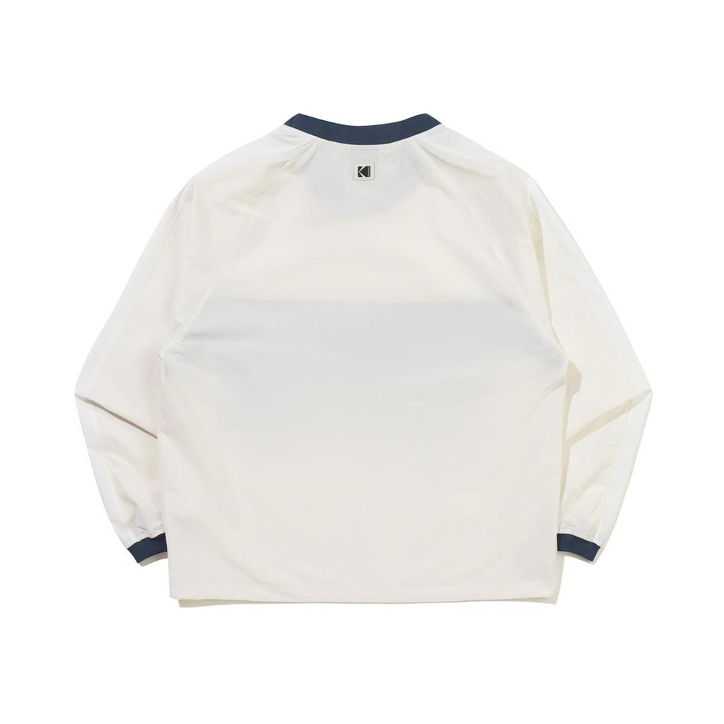 Kodak Gold Moment Color Block Long Sleeve Piste Ivory