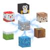 138Pcs Dream Ice And Snow World Magnetic Block Light Magnetic Assembly Building Block Magnetic Attraction Building Block Set 2Cm