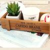 Retro Garden Plant Pot Vintage Wooden Storage Box for Sundries Stationery Pen Box Succulents Flower Pots Balcony Home Decoration