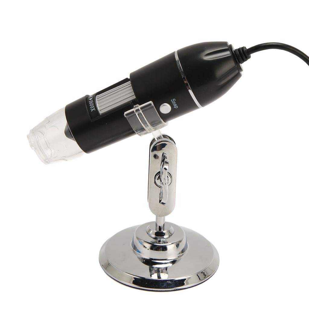 USB Digital Microscope 1600X Magnification 8 LED Portable HD Digital Microscope for Windows for OS X
