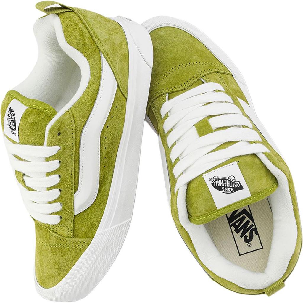Vans Knu Skool Comfortable Soft Durable Skate Shoes Unisex Skate Shoes Green VN000D22EMB