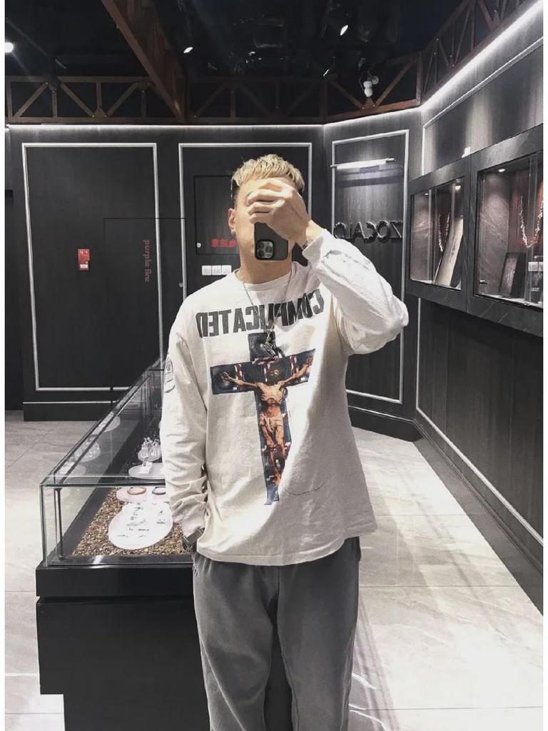 Sankt Mikael x Kosuke Kawamura Lydtrykk Langermet