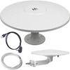 Antenne Multidirectionnelle Active - DVL-T - DVB-T2 - Gain 20-44 dB - 360° - USB/12V