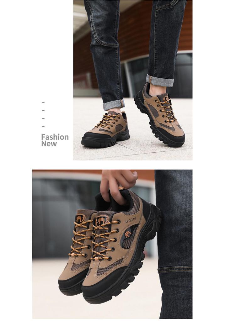 Men's Cross-Season Outdoor Hiking & Casual Camel Shoes