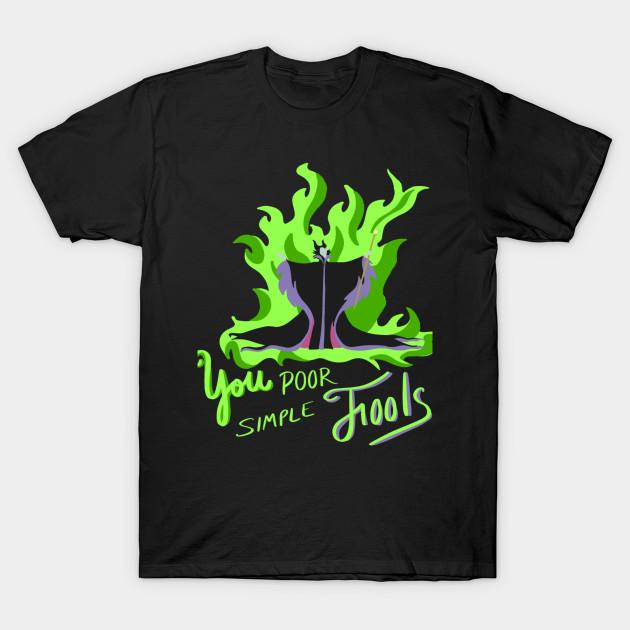 

Men Black Print T-shirt Maleficent No-Cut Transfer Paper Print Cotton Tshirt XL