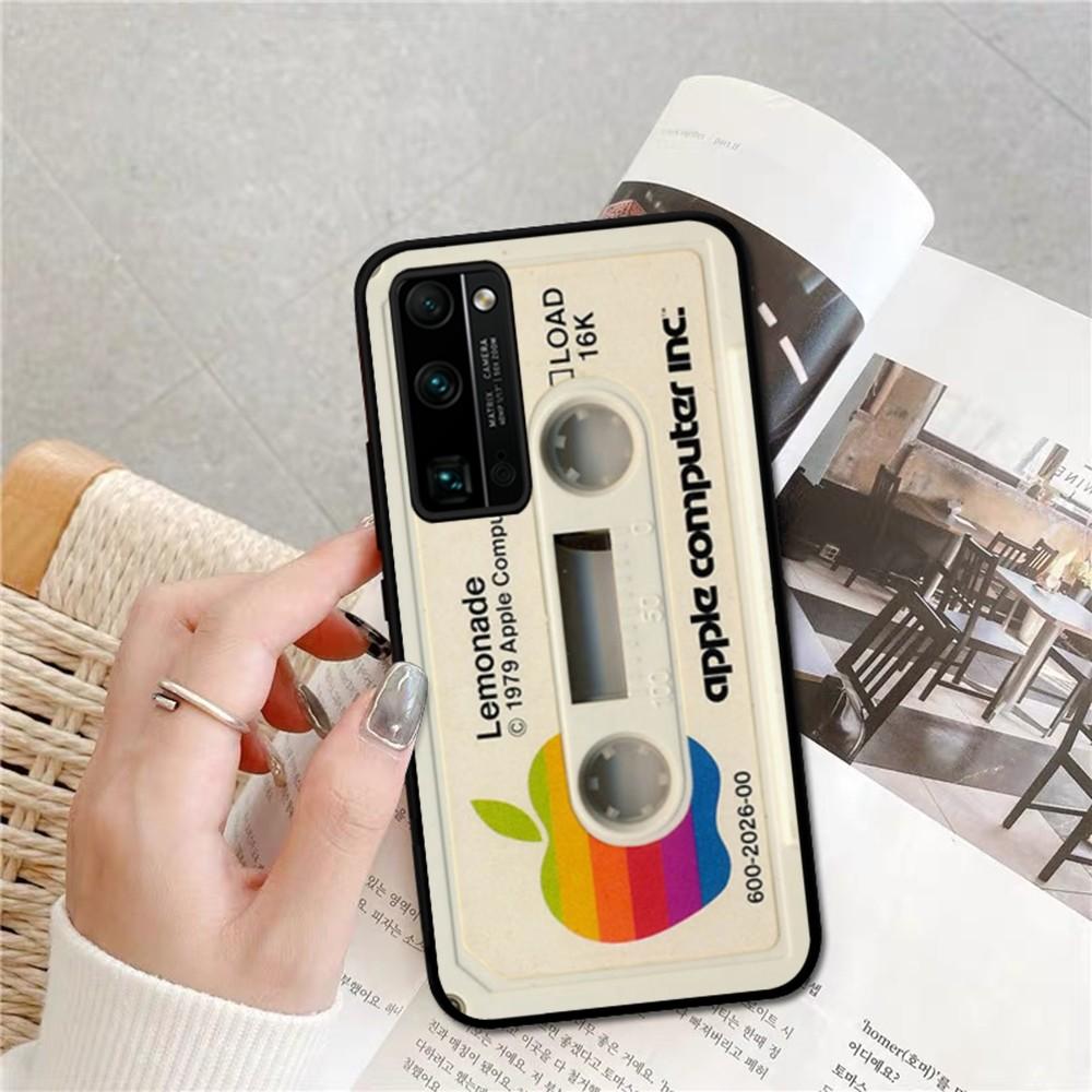 Vintage Cassette Tape Phone Case For Huawei Honor 10 Lite 9 20 7A 9X 30 50 60 70 Pro Plus Soft Silicone Cover