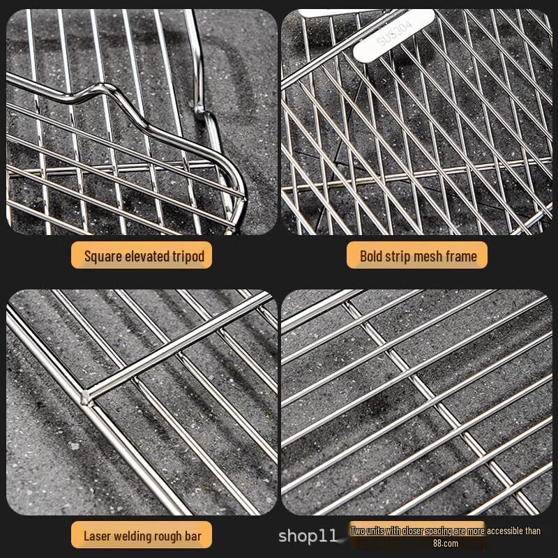 Fouou 304 Stainless Steel Multi-Purpose Tray Rack