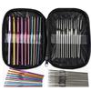 22pcs/Set Crochet Latch Hook Crochet Braids Needle Threader Hair Weaving Needle Hair Tools Hair Extensions Accessories Weaving Thread