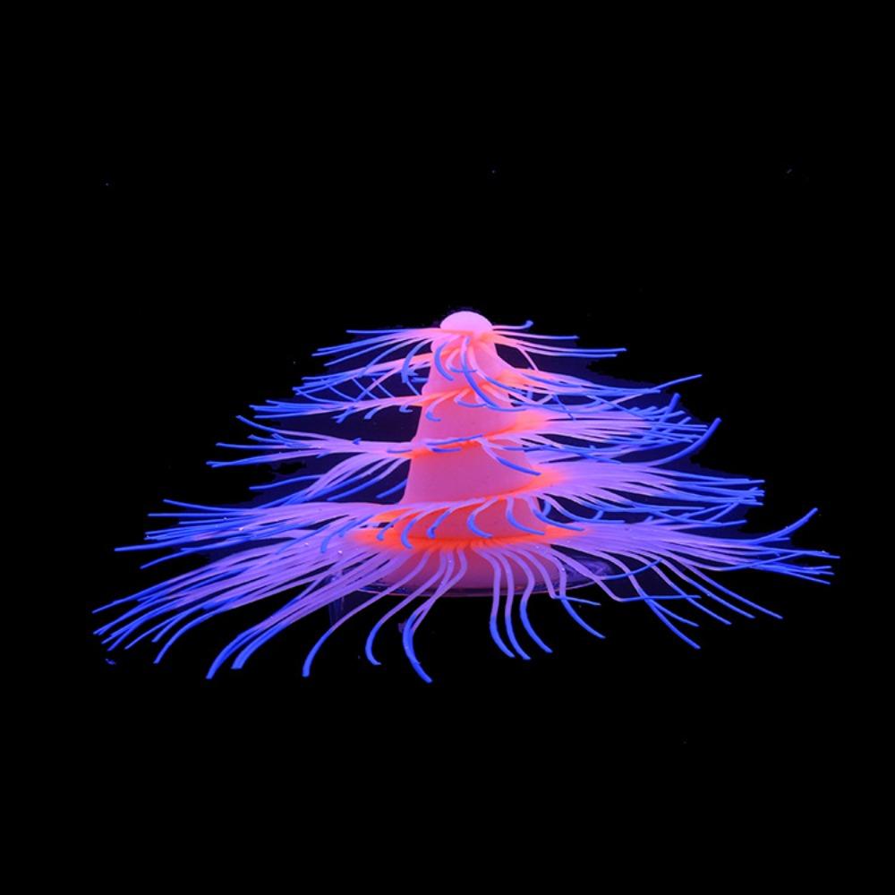 Silicone Simulation Coral Colorful Christmas Tree Coral Craft Aquarium Landscaping  Fish Play