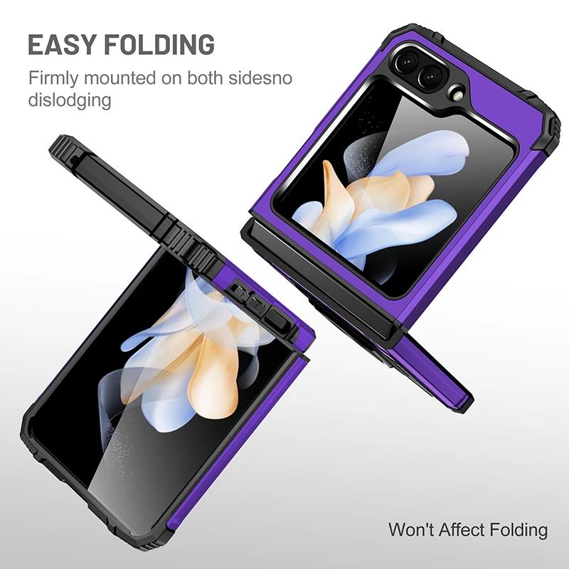 Für Samsung Z Flip5 flip6 flip 6 Anti-Fall Hartschalen-Cover Funda Hülle für Samsung Galaxy Z Flip 5 Flip5 Zflip5 5G Handy Tasche