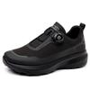 Men's Shoes Four Seasons Comfortable Platform Rotating Button Sports Shoes Men's City Outdoor Casual Shoes Hiking Hiking Shoes