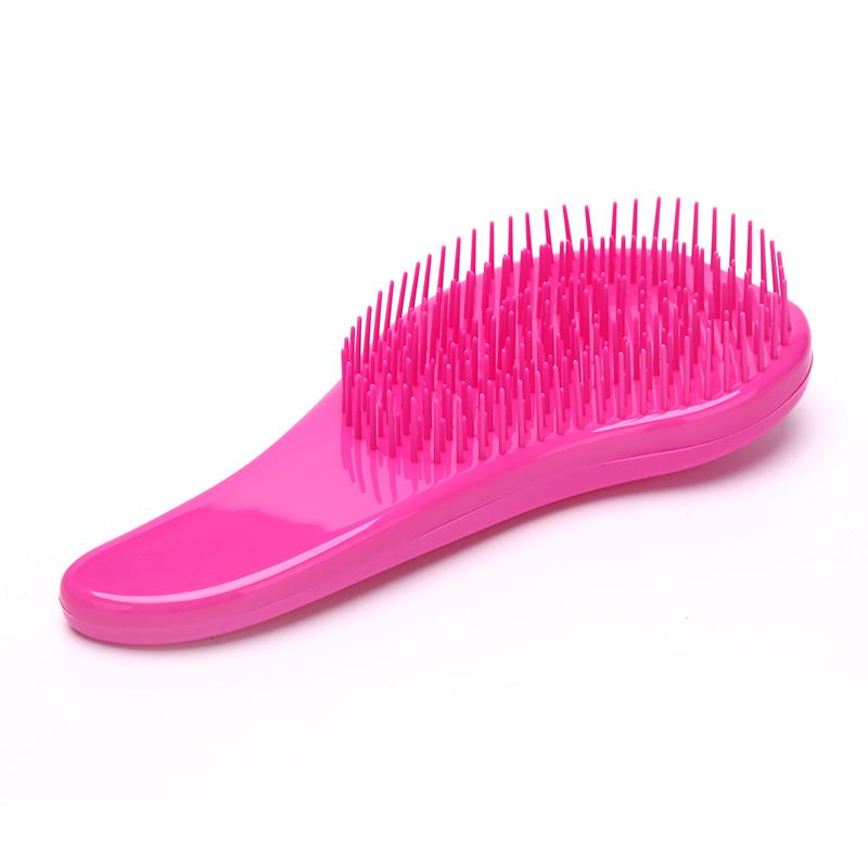 1PC V Type Hair Straightener Comb Portable DIY Salon Haircut Hairdressing Styling Clip Washable Folding Hair Anti-Static Brush