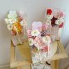 5Pcs Bouquet Wrapping Bag Waterproof Flower Packaging Box Flower Handbag Box  For Wedding Party
