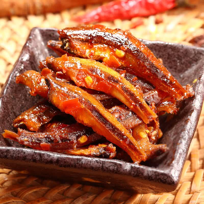 Wulama Hunan Spicy Fish Snack