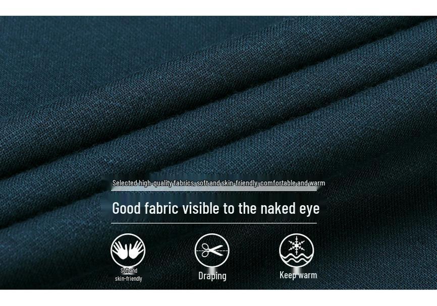 High-Quality Men's Casual Printed Round Neck Long-Sleeve Hoodie for Autumn