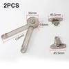 Lid Support Hinge Soft Close Satin Nickel Folding Stay for Home Furniture Toy Storage Secure Safe Furniture Support