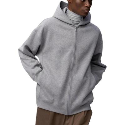 UNIQLO C Series FW26 Trendy Versatile Loose Fit Hooded Zip-Up Sports Cardigan Long Sleeve Sweatshirt Men Sweatshirt 486300-05