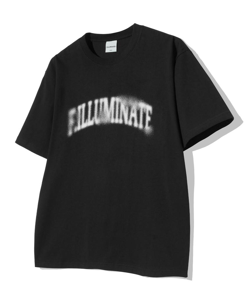 FILLUMINATE Dtp Arch Blur Round T-Shirt - Black