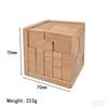 Classic Wooden Kong Ming Lock Luban Lock 54T Puzzle Toy Brain Teaser for Adults Office Stress Relief Leisure Game Intellectual Toy MX9002