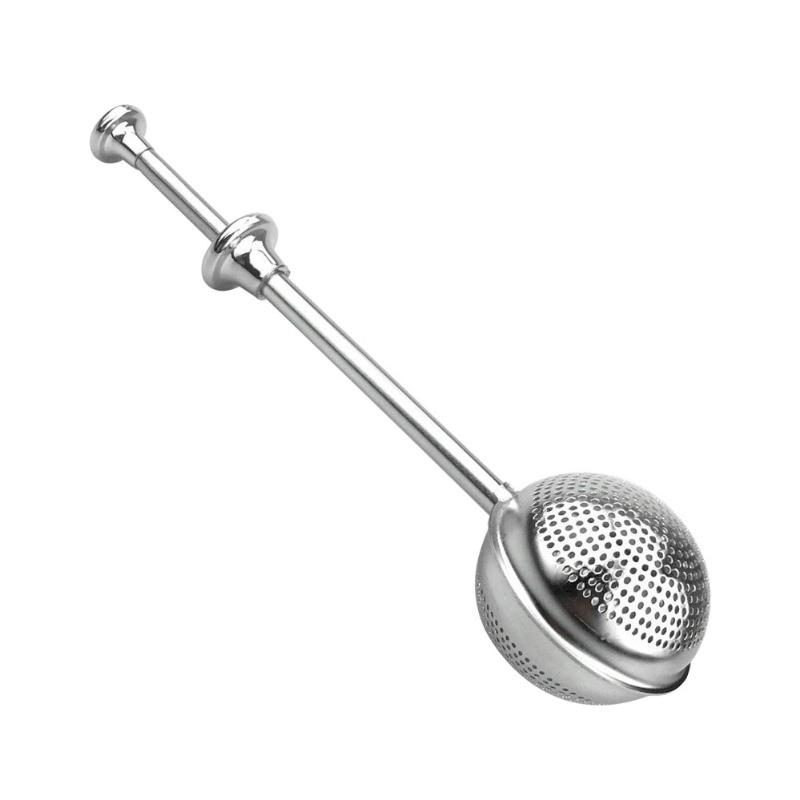 Metal Tea Bag Strainer Ball Infuser Filter Spice Tool Accessories Reusable Stainless Steel Teapot Adjustable