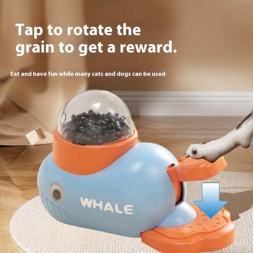 Automatic Feeding Pet Snack Feeder Interactive Dog Food Treat Dispenser Toy Dog Puzzle Feeder  Cats