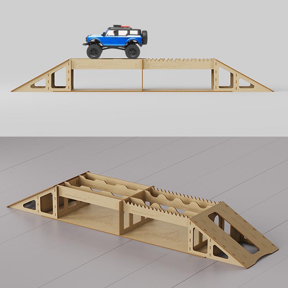 

RC Wooden Bridge RC Car Accessories Simulation Obstacle Steep Slope Arch Bridge for TRX4M SCX24 FCX24 1/18 1/24 RC Crawler Car CHINA