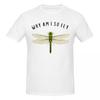 T-shirt Unisex Divertente Libellula 'Why Am I So Fly' di Tendenza Streetwear Girocollo Magliette in Cotone