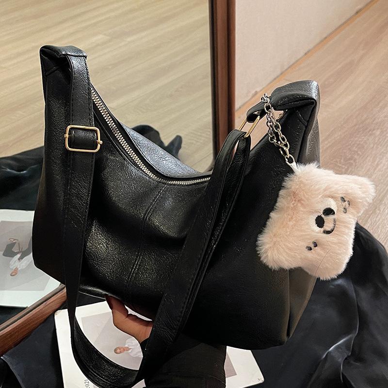 Geantă de Damă de Înaltă Calitate cu Capacitate Mare Nouă la Modă Coreeană Geantă Crossbody pentru Femei Geantă de Umăr Retro Ins Fashion pentru Femei