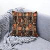 Ethnic Indian Ethnic Pattern Cushion Cover Premium Comfort Reversible Pillow Cove Two In One Design for Any Room  Car Interior