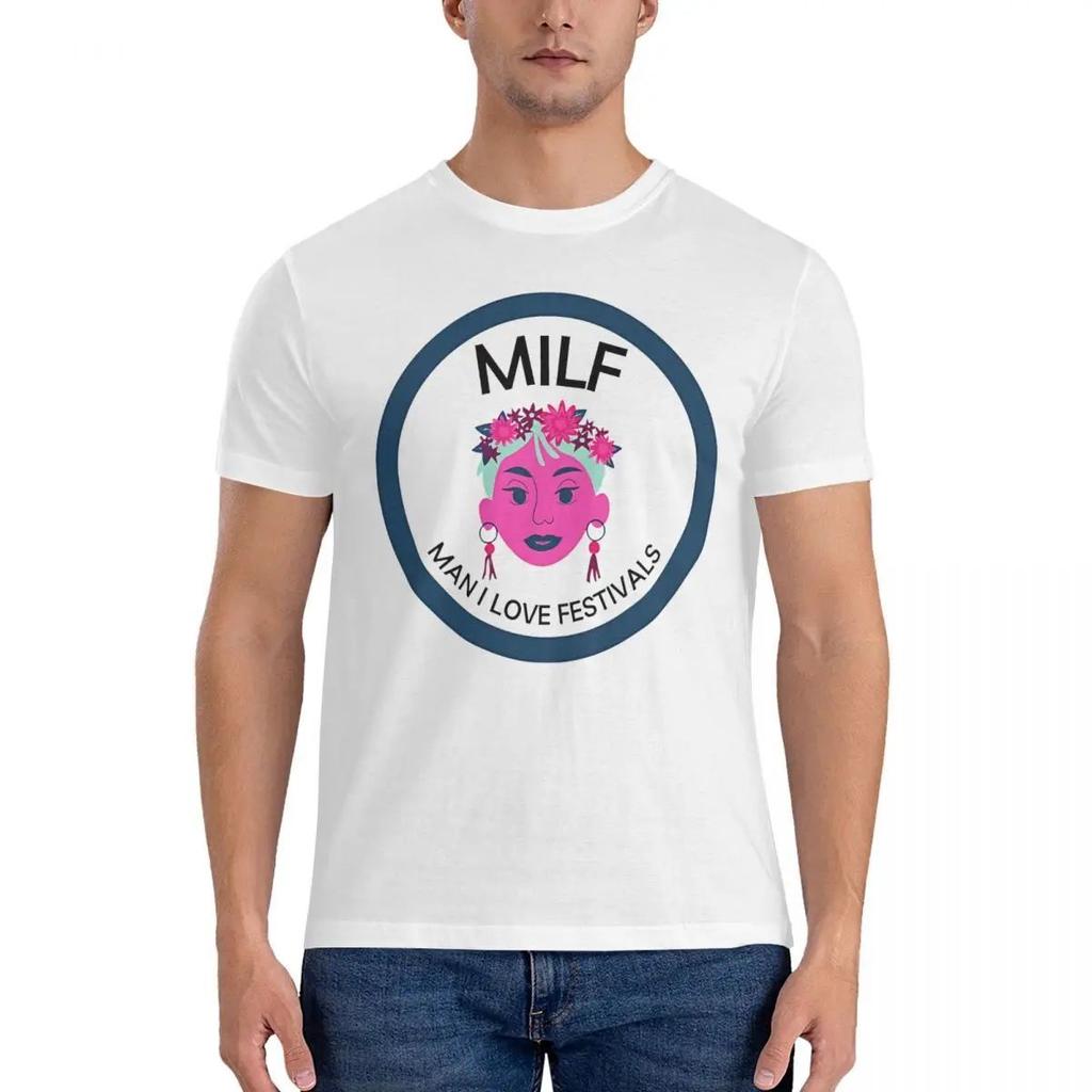 Unisex MILF I Love Festivals T-Shirt