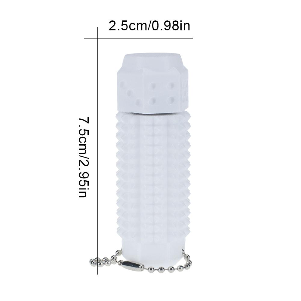 Sensory Roller Fidget Toy Clicker Tactile Spikes for Anxiety Stress Relief Pain Stimming Autism Over Stimulation with Lanyard