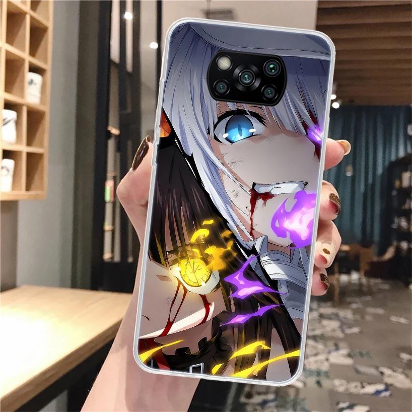 Date A Live Tokisaki Kurumi Soft Phone Case For Xiaomi Poco X3 X5 X6 X7 Pro X4 NFC F7 Ultra F6 F5 M6 M5S M4 M3 F4 Gt F3 Fundas C