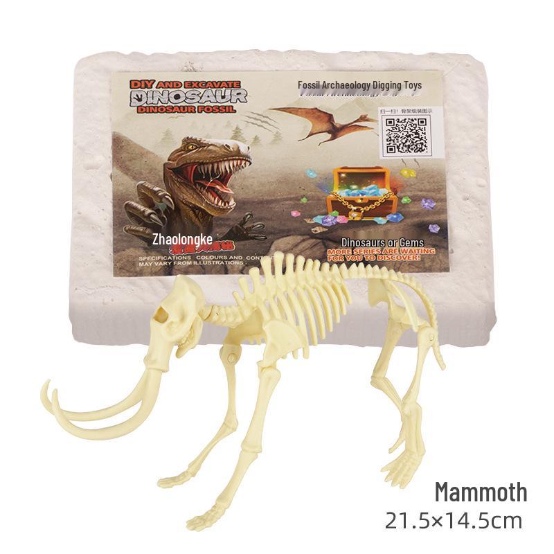 Dinosaur Fossil Excavation Kit: Educational Science Toy for Kids