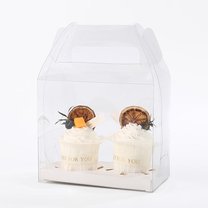Transparent Portable Cake & Muffin Box