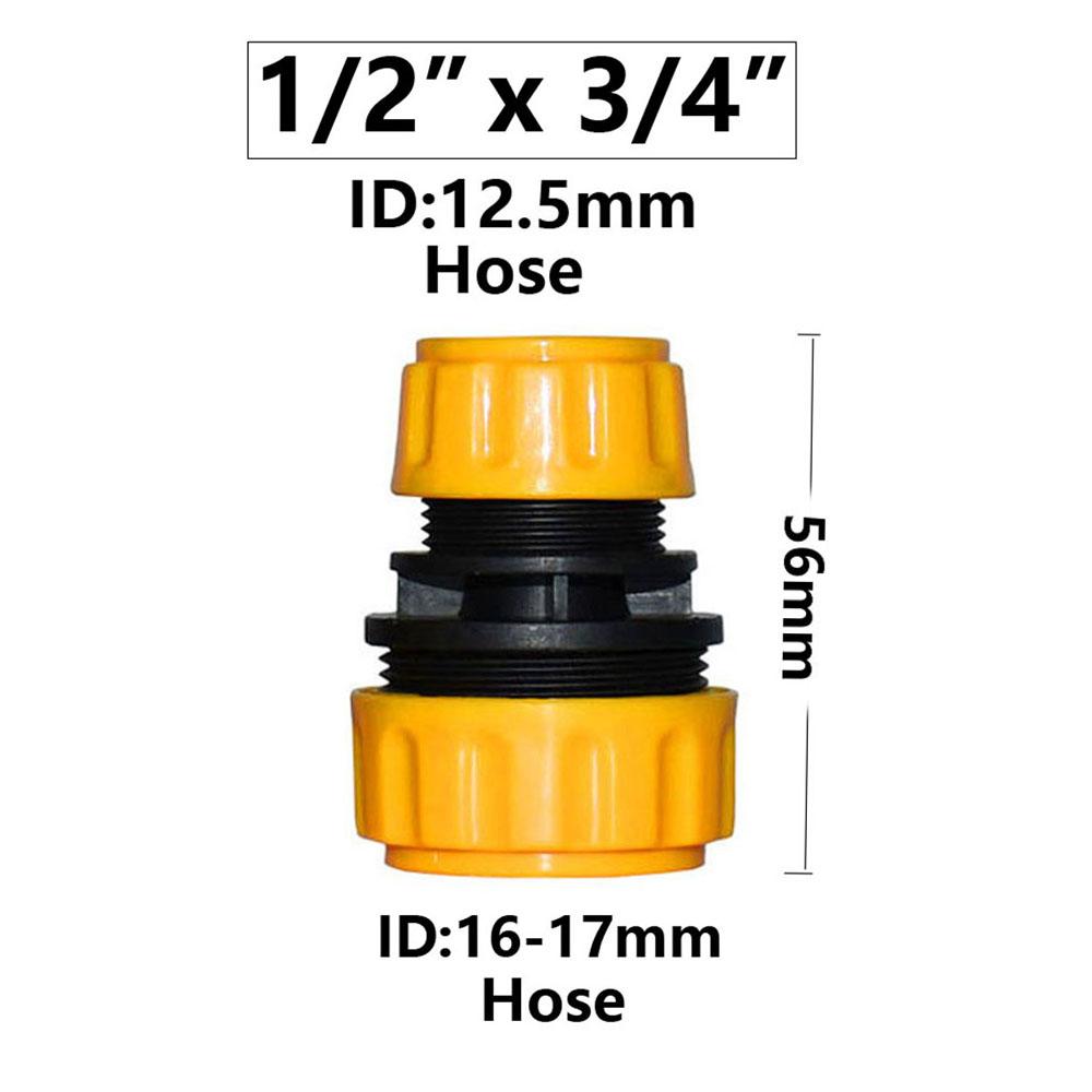 Garden Hose Quick Connector 4/7 8/11 1/2 3/4 1" Stop Water Connector Garden Watering Pipe Coupler Drip Irrigation System Fitting