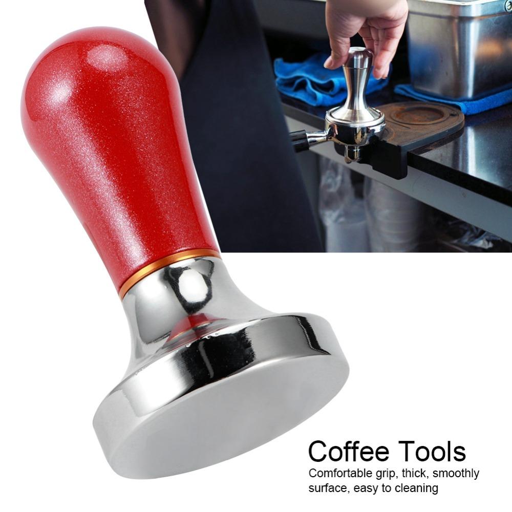 Aluminium Alloy Coffee Tamper Flat Espresso Tamper Coffee Machine Accessory  Coffee Bar