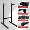 Heavy Duty Dip Bar Station Push Up Bar with Foam Handles for Home Gym, Multi-function Full Body Workout Equipment for Tricep Dips L-Sits